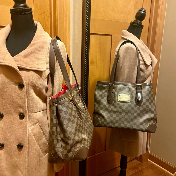 Hampstead MM in Damier Ebene Authentic Louis Vuitton Bag - Picture 1 of 16